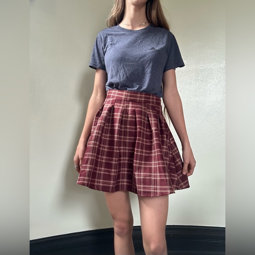 Plaid Skirt